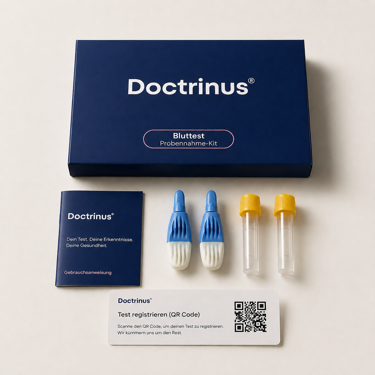 Doctrinus Bluttest Probennahme-Kit